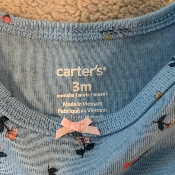 Carter’s floral onesie (3 for $10) - Picture 3 of 7